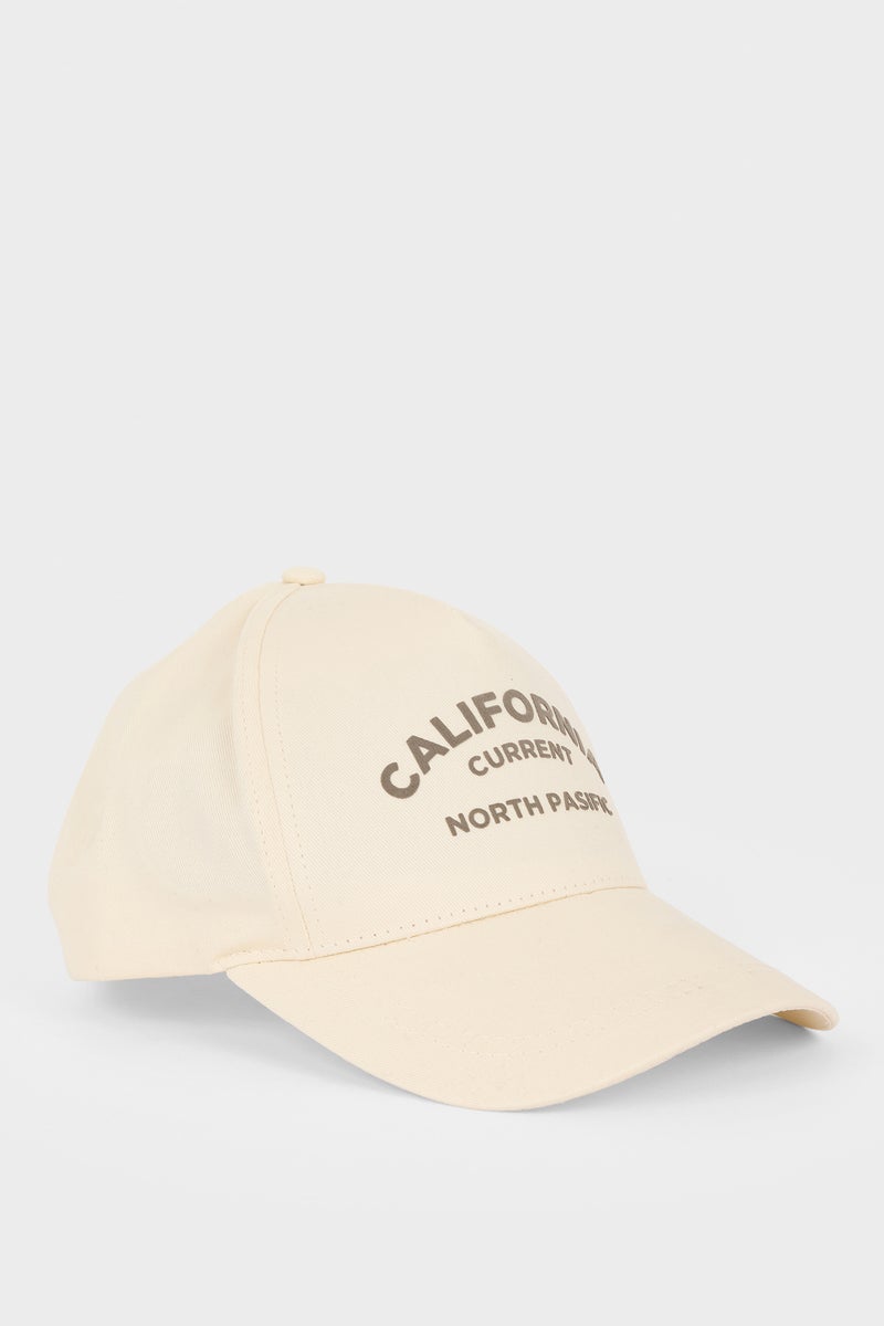 DeFacto Beige Woman Woman Cotton Cap Casual - Image 2